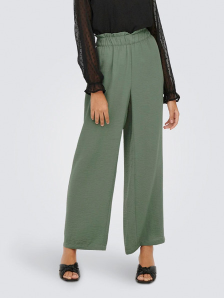 Jacqueline de Yong Grüne JDY Damen Culottes