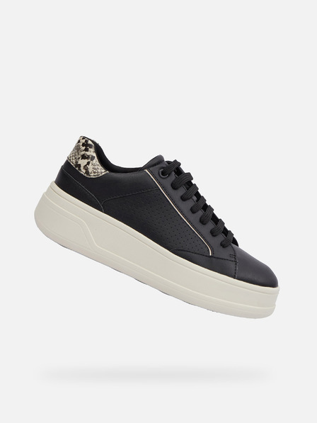Geox Schwarz Damen Geox Spherica ECUB-2 Turnschuhe