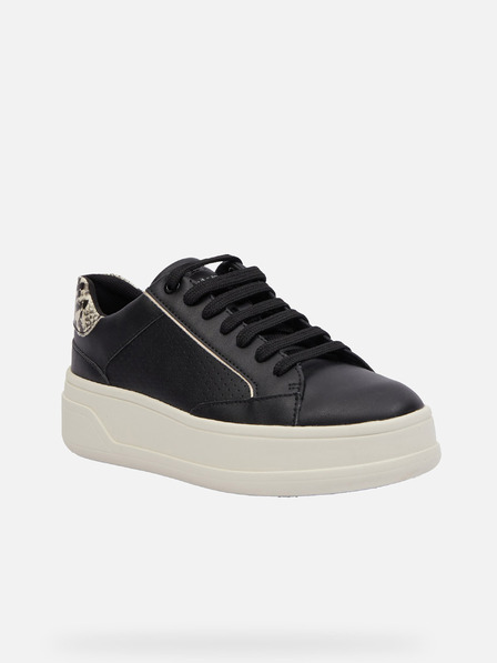 Geox Schwarz Damen Geox Spherica ECUB-2 Turnschuhe