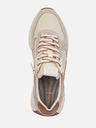 Geox Creme Damen Geox Amabel Turnschuhe