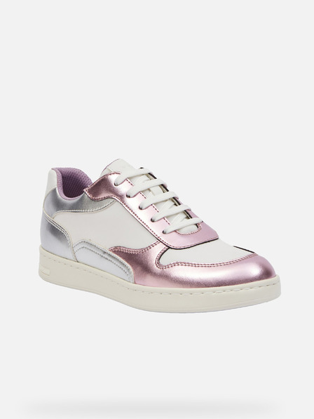 Geox Silber Damen Turnschuhe Geox Jaysen