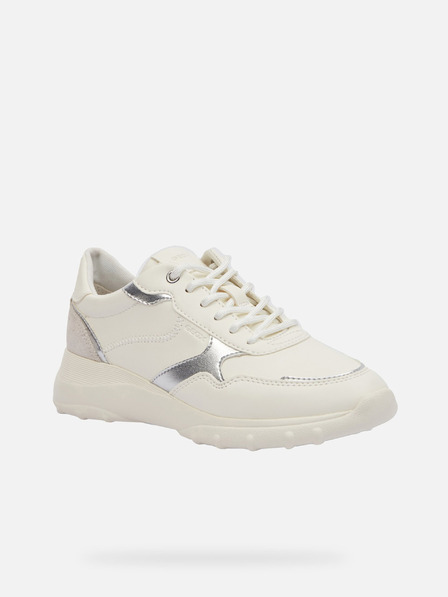 Geox Weiß Geox Damen Turnschuhe Alleniee