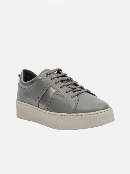 Geox Dunkelgrau Damen Geox Skyley Turnschuhe