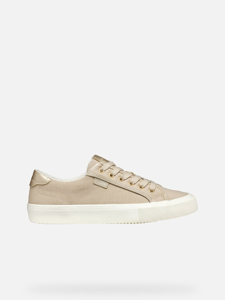 Geox Beige Damen Geox Emmeleny Turnschuhe
