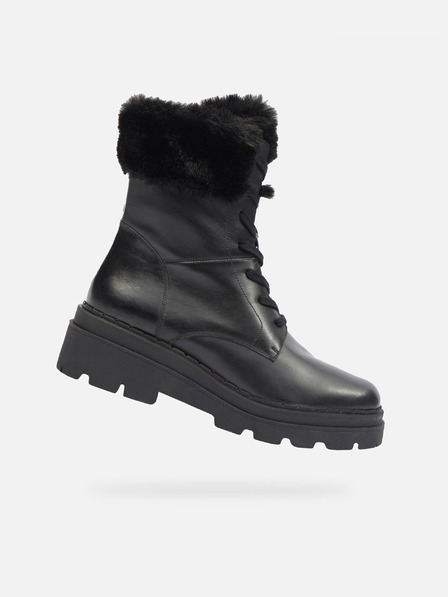 Geox Schwarz Damen Geox Felleny Stiefelette