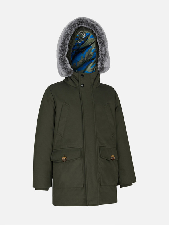 Geox Khakifarbene Norwolk-Jacke für Jungen von Geox