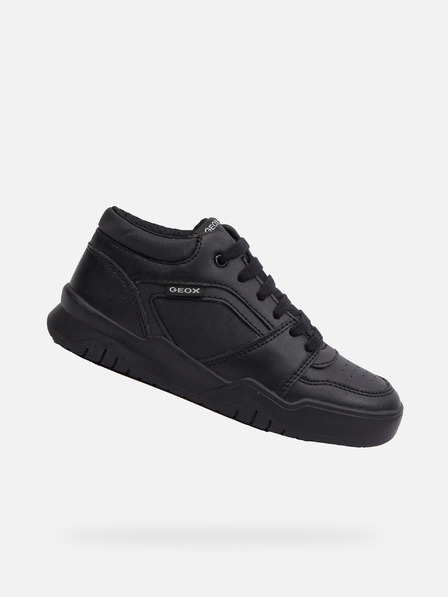 Geox Schwarze Geox Perth Turnschuhe für Jungen