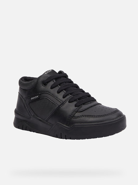 Geox Schwarze Geox Perth Turnschuhe für Jungen
