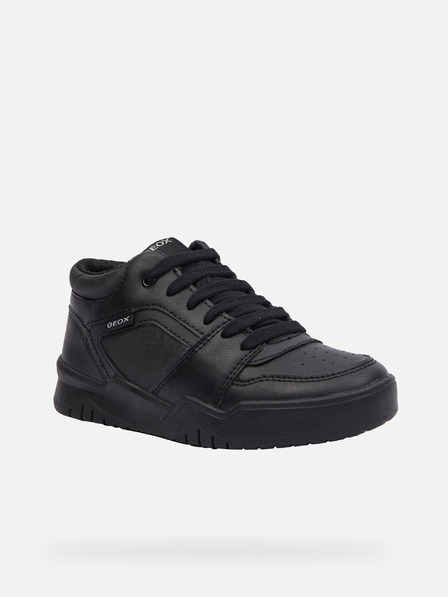 Geox Schwarze Geox Perth Turnschuhe für Jungen