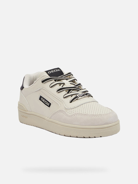 Geox Weiße Geox Washiba Turnschuhe für Jungen