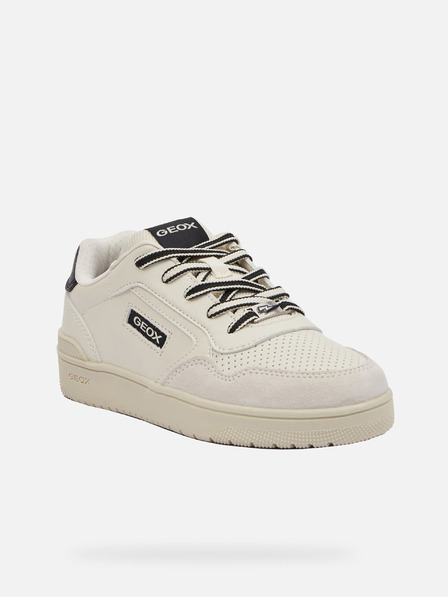 Geox Weiße Geox Washiba Turnschuhe für Jungen