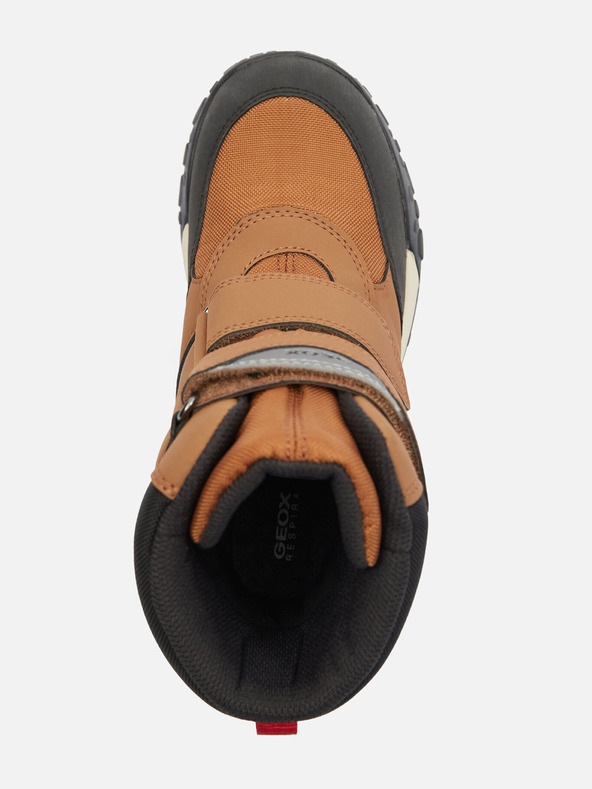 Geox Braun Jungen Winterschuhe Geox Trekkyup B ABX