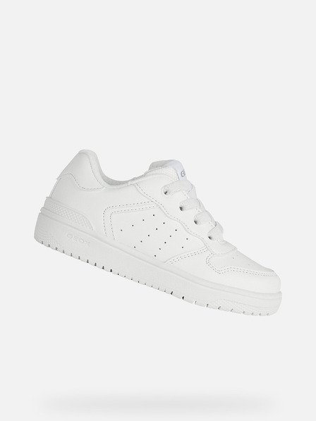 Geox Weiße Mädchen Turnschuhe Geox Washiba