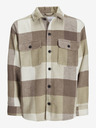 Jack & Jones Braun-beige Herren Jack & Jones Bradley kariertes Hemd