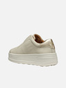 Geox Cremefarbene Damen Geox Spherica ECUB-2 Turnschuhe
