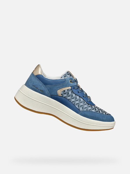 Geox Hellblau Damen Geox Spherica ECUB-3 Turnschuhe
