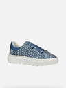 Geox Hellblaue Geox Spherica EC4.1 Damen Turnschuhe
