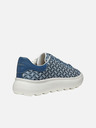 Geox Hellblaue Geox Spherica EC4.1 Damen Turnschuhe