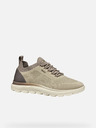 Geox Hellbraune Herren-Turnschuhe Geox Spherica