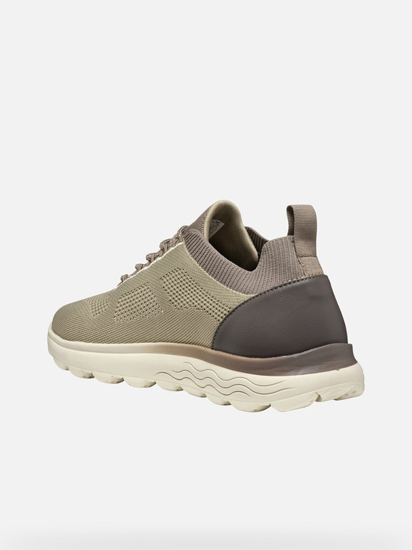 Geox Hellbraune Herren-Turnschuhe Geox Spherica