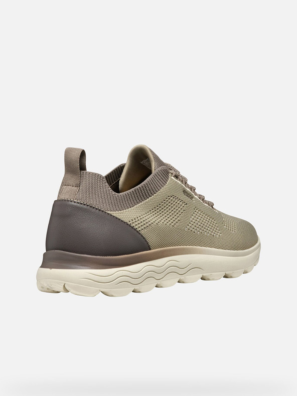 Geox Hellbraune Herren-Turnschuhe Geox Spherica