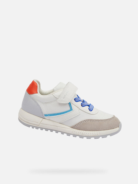 Geox Weiß Jungen Geox Alben Turnschuhe