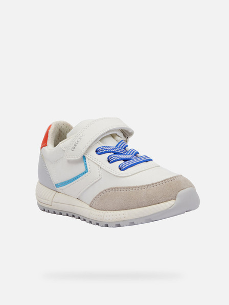 Geox Weiß Jungen Geox Alben Turnschuhe