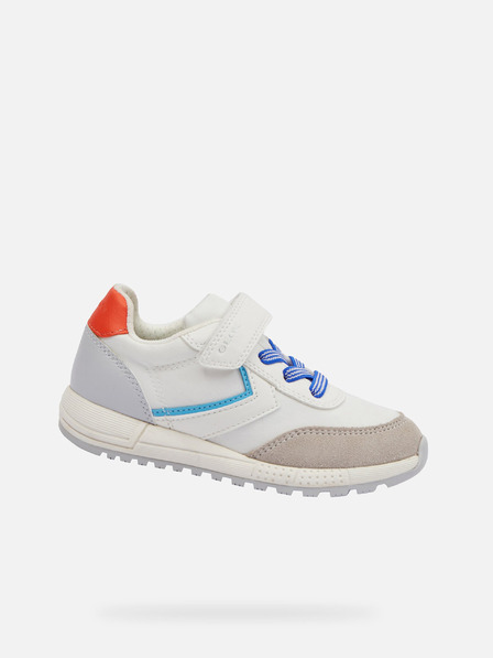 Geox Weiß Jungen Geox Alben Turnschuhe