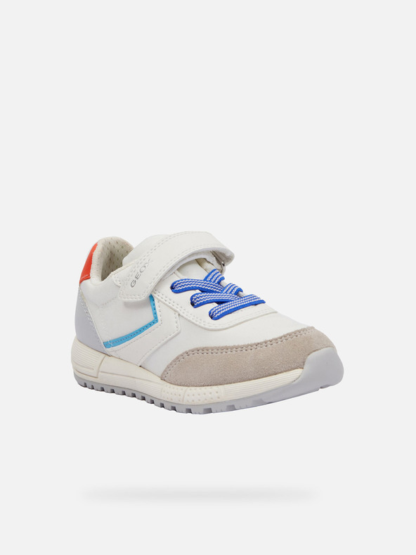 Geox Weiß Jungen Geox Alben Turnschuhe