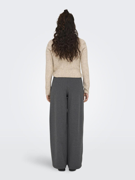 Jacqueline de Yong JDY Geggo New Grey Weite Hose für Damen