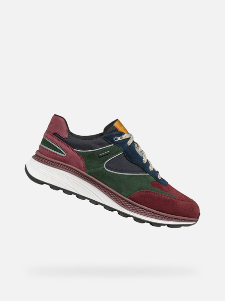 Geox Burgunderrot Herren Geox Spherica Actif X1 Turnschuhe