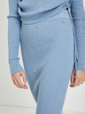 Guess Hellblauer ärmelloser Pullover-Rock Guess Calire