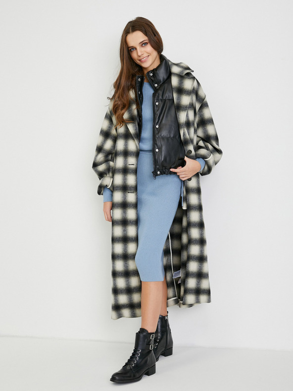 Guess Hellblauer ärmelloser Pullover-Rock Guess Calire