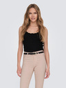 Jacqueline de Yong Schwarzes Damen-Top JDY