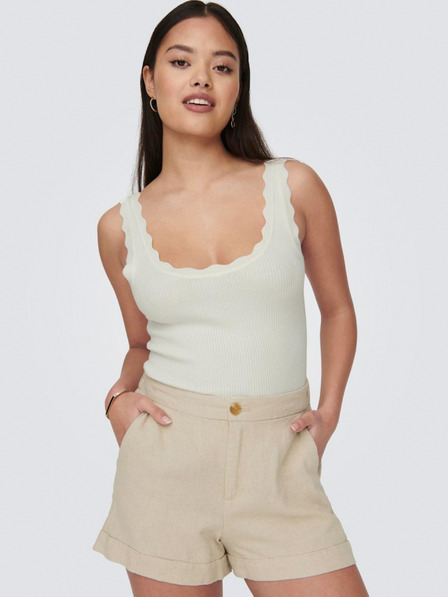Jacqueline de Yong JDY Cremefarbenes Damen-Top