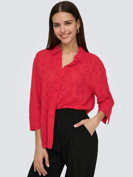 Jacqueline de Yong JDY Rotes Damenhemd