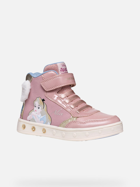 Geox Rosa Mädchen Turnschuhe Geox Skylin