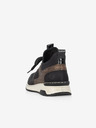 Rieker Braun und schwarz gemusterte Damen-Sneakers Rieker