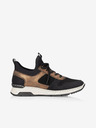 Rieker Braun und schwarz gemusterte Damen-Sneakers Rieker