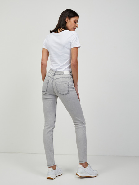 Orsay Hellgraue Skinny-Fit-Jeans ORSAY