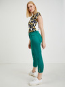 Orsay ORSAY Damen-Hose grün gekürzt