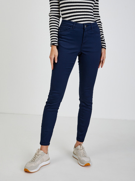 Orsay Dunkelblaue Damen Hose ORSAY