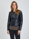 Orsay Schwarze Damen Lederjacke ORSAY