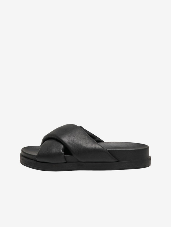 ONLY Schwarze Damenpantoffeln ONLY Minnie-12