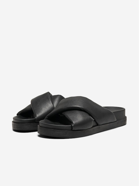 ONLY Schwarze Damenpantoffeln ONLY Minnie-12