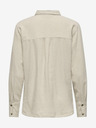Jacqueline de Yong Beige Damen Leinenhemd JDY Say