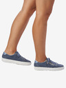 Rieker Blaue Damen Turnschuhe aus Wildleder Rieker