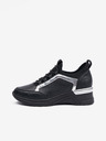Rieker Schwarze Damen Leder-Sneakers Rieker