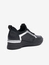 Rieker Schwarze Damen Leder-Sneakers Rieker