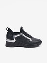 Rieker Schwarze Damen Leder-Sneakers Rieker
